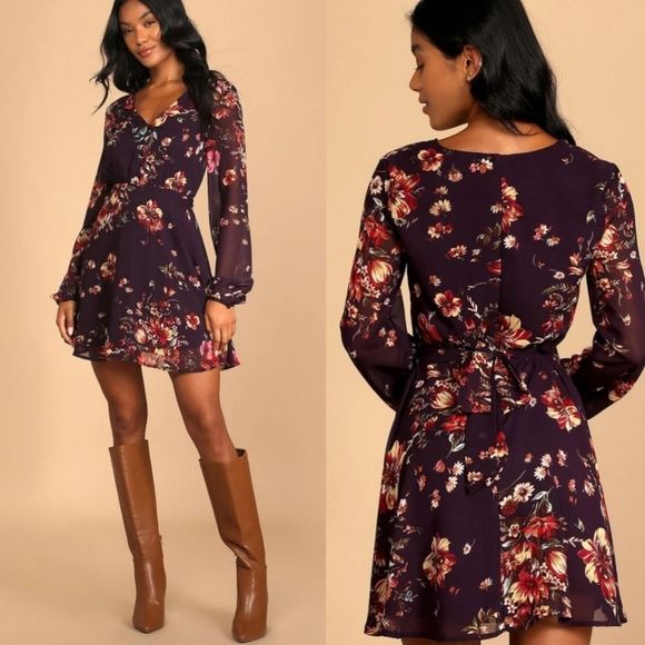 Lulus Dresses & Skirts - Lulus Flowy Purple Dress